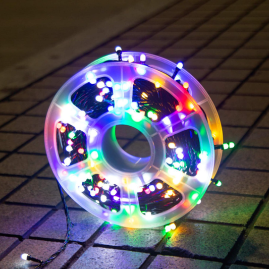 LuminaRoll™ Navidad 50 m | Luces LED V8 ultra brillantes