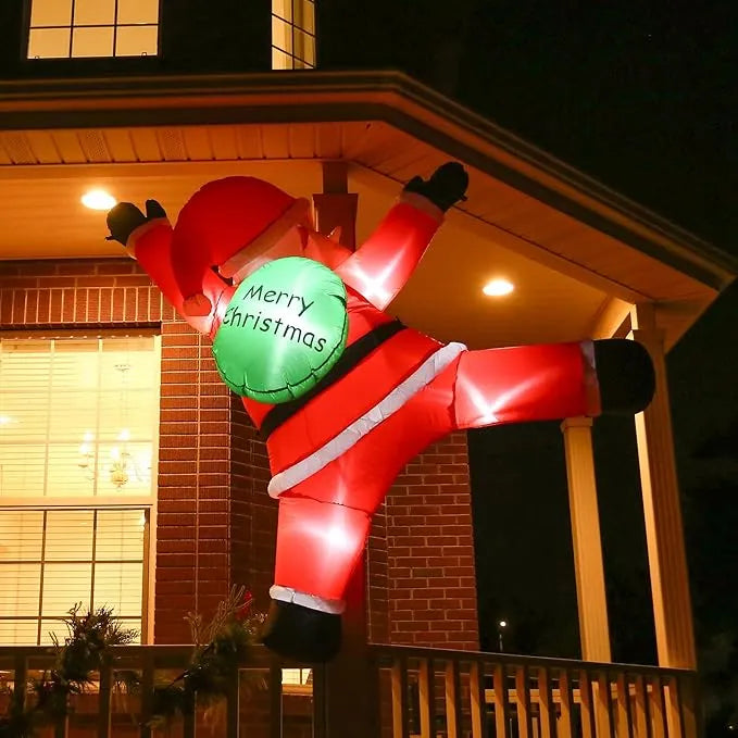 GranSanta™ – 🎅 Papá Noel Inflable Premium 1.8 m