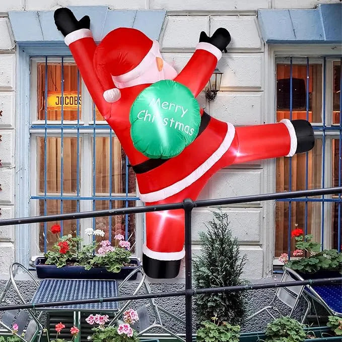 GranSanta™ – 🎅 Papá Noel Inflable Premium 1.8 m